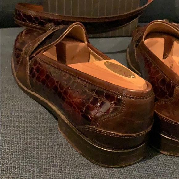 Johnston & Murphy Malano Loafers & Matching Belt - Picture 5 of 6